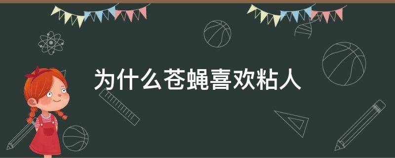 为什么苍蝇喜欢粘人（苍蝇为什么喜欢黏人）